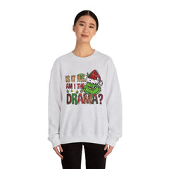 Grinch 'Is It Me? Am I The Drama?' Christmas Sweatshirt