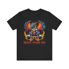 Beast mode on - Dragon – Fitness T-shirt for Gym Workouts