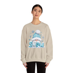 Winter Chill Sweatshirt - Cozy Unisex Crewneck with Snowy Design, Perfect for Holidays, Gifts, Snow Lovers, Warmth, Casual Style