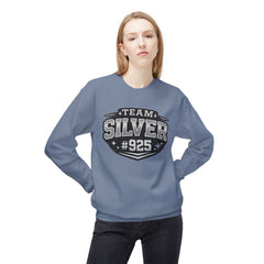 Team Silver #925 Crewneck Sweatshirt- Jewelry Lover