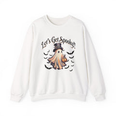 Spooky Ghost Crewneck Sweatshirt, Funny Halloween Sweatshirt, Cozy Fall Fashion, Unisex Sweater, Ghost Lover Gift