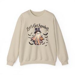 Spooky Ghost Crewneck Sweatshirt, Funny Halloween Sweatshirt, Cozy Fall Fashion, Unisex Sweater, Ghost Lover Gift