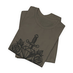 'In Gems We Trust' | Edgy Casual Wear, Gift for Rock Lovers, Men's & Women's Apparel, Perfect for Festivals