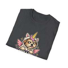 "If I Were a Unicorn I Would Stab You With My Horn" Funny Graphic Tee