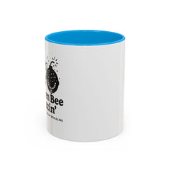Colorful Bee Buzzin' Mug - Fun Coffee Cup for Summer Sips