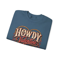 Howdy Valentine Crewneck Sweatshirt