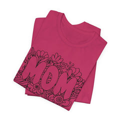 Pen & Ink Floral Mom T-Shirt - Perfect Gift for Mother's Day or New Mom