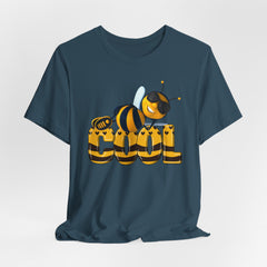 Bee Cool -Unisex Short Sleeve Tee - Fun, Casual Summer T-Shirt
