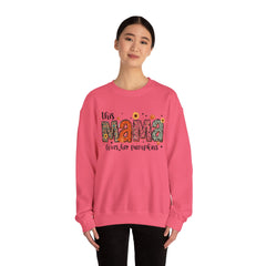 "This Mama Loves Her Pumpkins" Unisex Heavy Blend™ Crewneck Sweatshirt