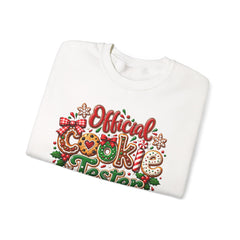 "Official Cookie Tester" Christmas Holiday Sweatshirt