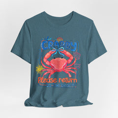 Crabby Please Return to the Beach T-Shirt