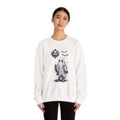 Spooky Ghost Sweatshirt - Cozy Halloween Apparel for Men & Women, Unisex Crewneck, Fall Fashion, Gifting Idea