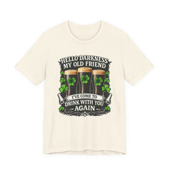 St. Patrick’s Pub Tee – “Hello Darkness My Old Friend, I’ve Come to Drink With You Again”