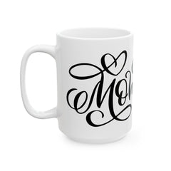 Elegant Mom Ceramic Mug - Perfect Gift for Mother's Day