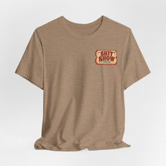 Shit Show Ticket Tee — Vintage Carnival Graphic T-Shirt