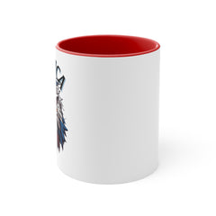American Eagle - Colorful Accent Mugs, 11oz
