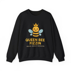 Queen Bee Fizzin'  -Unisex Crewneck Sweatshirt - Cute Casual Fashion
