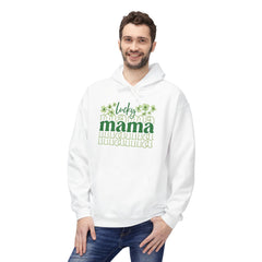 St. Patrick’s Day Unisex Fleece Hoodie - "Lucky Mama"