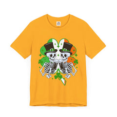 St. Patrick's Day Dead Man Cheers Tee - Unisex Short Sleeve Shirt