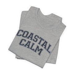 Coastal Calm Tee — Relaxed Beach Vibes Short Sleeve Shirt