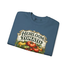 Heirloom Tomato Market Sweatshirt — Vintage Farmhouse Produce Graphic Crewneck