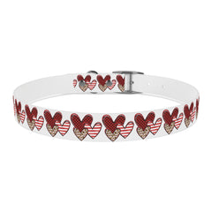 Dog Collar- Rustic Hearts