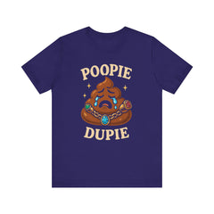 Funny Poop Doopie Emoji Tee, Quirky Graphic, Humorous Apparel, Playful Wear, Fizzing jewelry