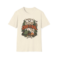 Camp Creep-It-Real T-Shirt — Welcome to Camp Halloween Graphic Tee- BP