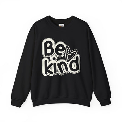 Be Kind Crewneck Sweatshirt - Unisex Heavy Blend | Casual Comfort & Positive Vibes