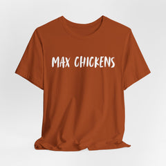 Max Chickens Tee - New Zealand Slang Design