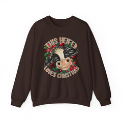 Christmas Cow Sweatshirt