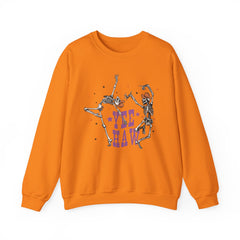 Yee Haw Skeletons Sweatshirt - Cozy Unisex Crewneck for Halloween, Fall Fashion, Casual Outfits, Gift for Cowpoke Enthusiasts, Western Style