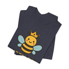 Queen Bee Fizzin' Unisex T-Shirt - Cute Bee Graphic Tee for Bee Lovers