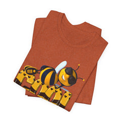 Bee Cool -Unisex Short Sleeve Tee - Fun, Casual Summer T-Shirt