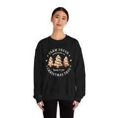 Farm Fresh Christmas Tree Sweatshirt – Cute Cookie Tree Holiday Crewneck