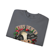 Christmas Cow Sweatshirt