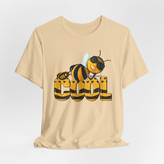 Bee Cool -Unisex Short Sleeve Tee - Fun, Casual Summer T-Shirt