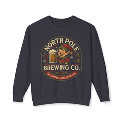 North Pole Brewing Co. Unisex Lightweight Comfort Colors Crewneck Sweatshirt - Cozy Holiday Sweatshirt, Christmas Gift, Winter Apparel, Casual Wear, [...]