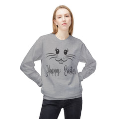 Happy Easter Unisex Fleece Crewneck Sweatshirt