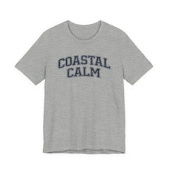 Coastal Calm Tee — Relaxed Beach Vibes Short Sleeve Shirt