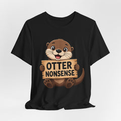 Otter Nonsense T-Shirt — Cute Otter Pun Tee