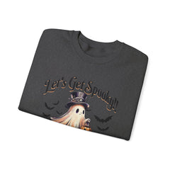 Spooky Ghost Crewneck Sweatshirt, Funny Halloween Sweatshirt, Cozy Fall Fashion, Unisex Sweater, Ghost Lover Gift