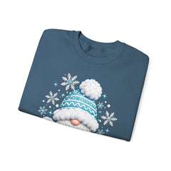 Winter Chill Sweatshirt - Cozy Unisex Crewneck with Snowy Design, Perfect for Holidays, Gifts, Snow Lovers, Warmth, Casual Style