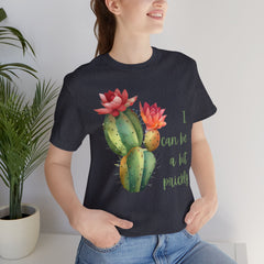 I Can Be A Bit Prickly  - Cactus - Unisex Jersey Short Sleeve Tee