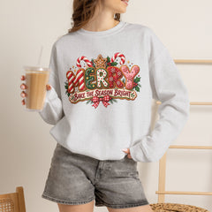 Christmas Cookie 'Make The Season Bright' Crewneck Sweatshirt