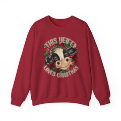 Christmas Cow Sweatshirt