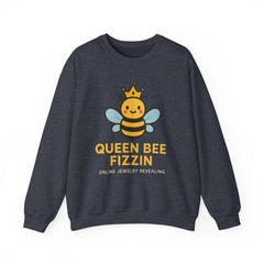 Queen Bee Fizzin'  -Unisex Crewneck Sweatshirt - Cute Casual Fashion