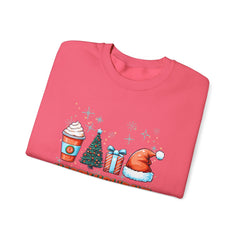 Christmas Coffee Santa Hat Sweatshirt