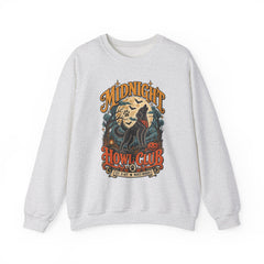 Midnight Howl Club Sweatshirt — Moonlit Wolves Graphic Crewneck