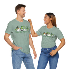 St. Patrick's Day Gnoming Around Unisex Tee